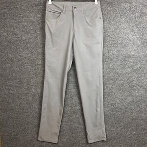 Lululemon Mens Pants‎ Lightweight Stretch Gray Athleisure Trousers 28